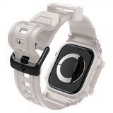 Spigen Apple Watch 46mm (Series 10/11) Armbånd og Deksel Rugged Armor Pro Dune Beige