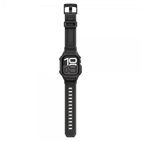 Spigen Apple Watch 46mm (Series 10/11) Armbånd Rugged Armor Pro 2 Matte Black
