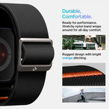 Spigen Apple Watch 46mm (Series 10/11) Armbånd og Deksel Lite Fit Pro Matte Black