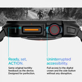 Spigen Apple Watch 46mm (Series 10/11) Armbånd og Deksel Lite Fit Pro Matte Black