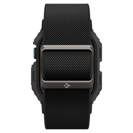 Spigen Apple Watch 46mm (Series 10/11) Armbånd og Deksel Lite Fit Pro Matte Black