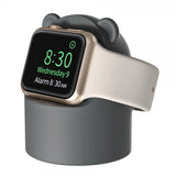 Apple Watch Holder til Lader Bjørn Grå