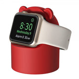 Apple Watch Holder til Lader Bjørn Rød