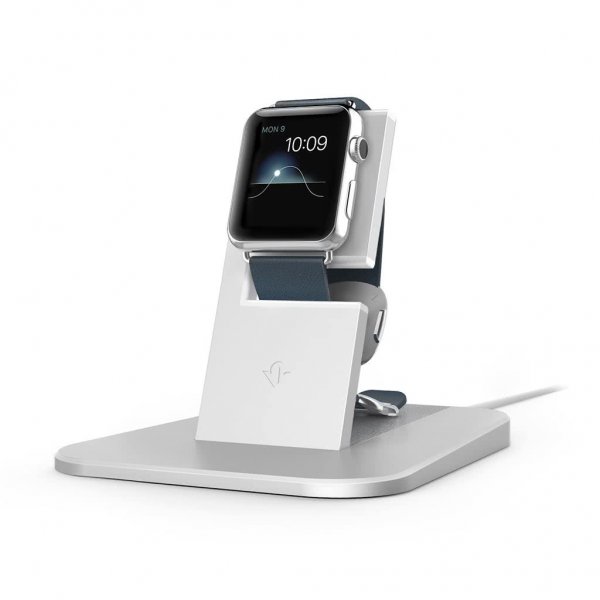Twelve South Apple Watch Stativ HiRise Sølv