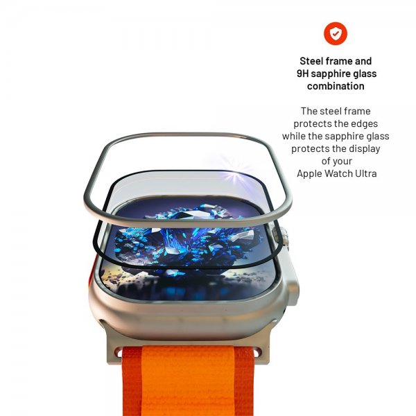 Fixed Apple Watch Ultra 1/2 49mm Skjermbeskytter Sapphire