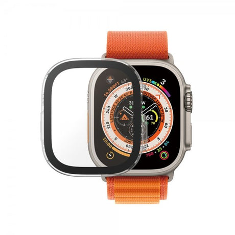 PanzerGlass Apple Watch Ultra Deksel Skjermbeskytter Full Body Protector Transparent