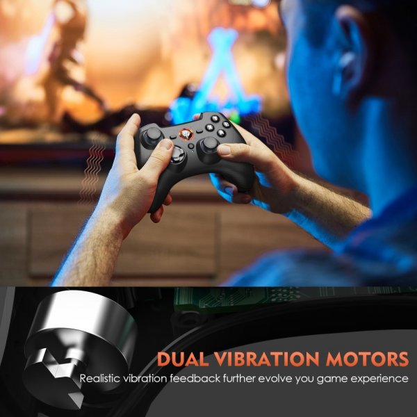EasySMX Arion 9101 Trådløs Spillkontroller PS3/Android/PC Svart