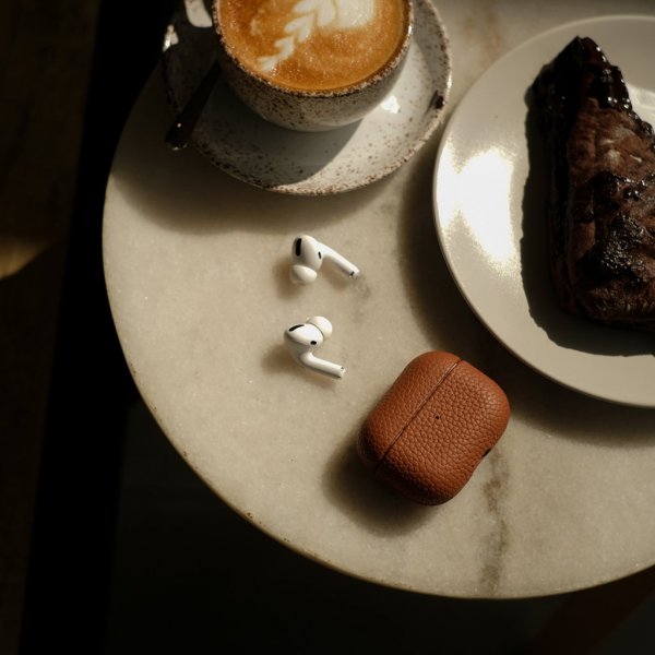 KeyBudz AirPods Pro 2 Deksel Artisan Series Brun