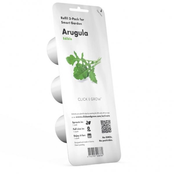 Click and Grow Smart Garden Refill 3-pakning - Ruccola