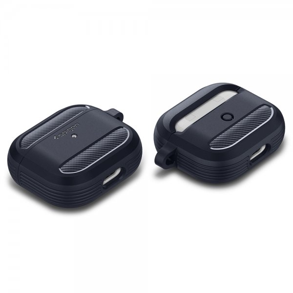 Spigen AirPods 3 Deksel Rugged Armor Charcoal Gray