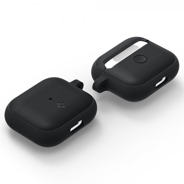 Spigen AirPods 3 Deksel Silicone Fit Svart