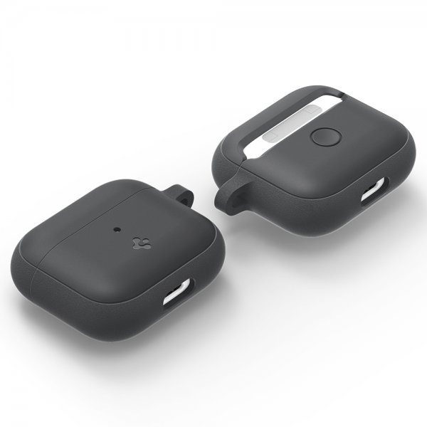 Spigen AirPods 3 Deksel Silicone Fit Charcoal