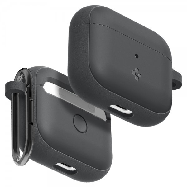 Spigen AirPods 3 Deksel Silicone Fit Charcoal