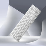 ALOGIC Trådløst Tastatur Echelon Bluetooth USB-C Oppladbart Hvit