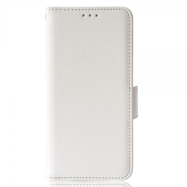 Asus ROG Phone 5 Etui Litchi Hvit