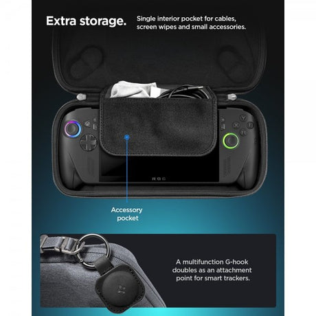 Spigen ASUS ROG Xbox Ally X Etui Klasden Pouch Charcoal Gray