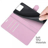 Asus Zenfone 8 Flip Etui Litchi Rosa