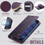 CaseMe iPhone 16e/iPhone 17e Etui C49 Series Lilla
