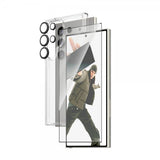 PanzerGlass Samsung Galaxy S24 Ultra Deksel Skjermbeskytter Linsebeskyttelse 3-in-1 Bundle Set