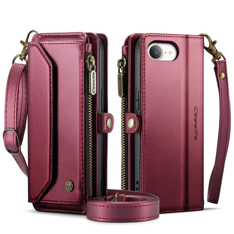 CaseMe iPhone 16e/iPhone 17e Etui C36 Series Rød
