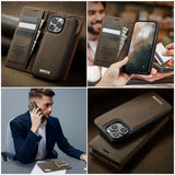 CaseMe iPhone 15 Pro Etui C49 Series Brun