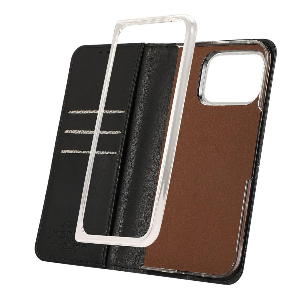 ABEEL Google Pixel 11 Pro Fold Etui RFID-beskyttelse Svart