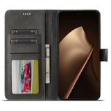 Lc.Imeeke Xiaomi 17T Pro Etui med Kortlomme Stativfunksjon Grå
