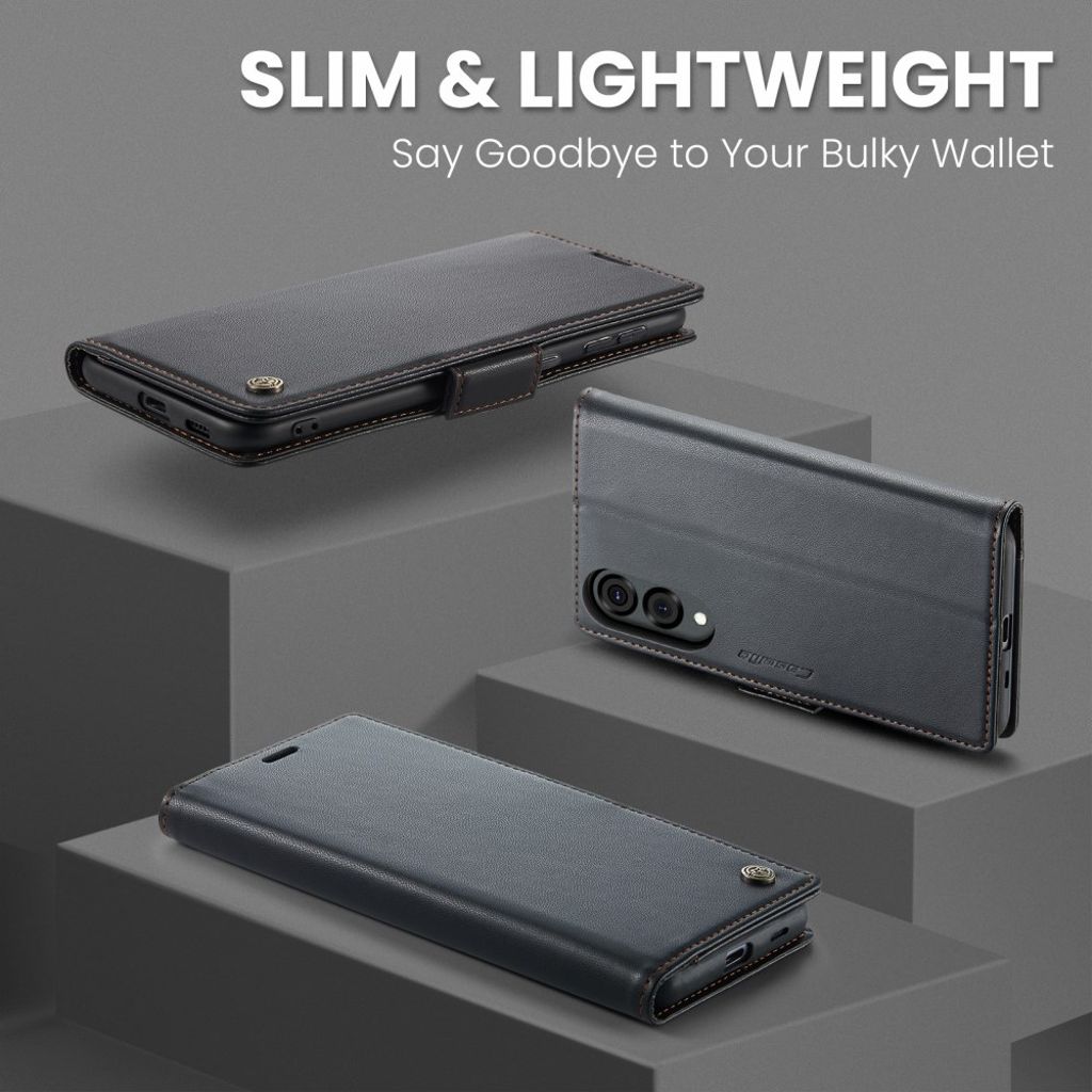 CaseMe Samsung Galaxy S25 Edge Etui 023 Series Svart