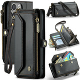 CaseMe iPhone 15 Pro Etui C36 Series Svart
