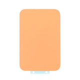 Glassbakside for iPhone 17 Pro – Oransje