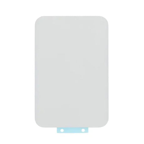 Glassbakside for iPhone 17 Pro Max – Sølv