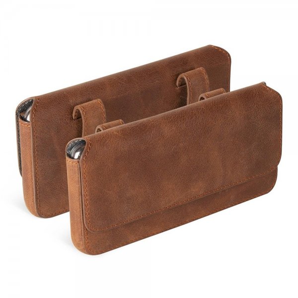 Krusell Veske Sunne Belt Case L Cognac Brown
