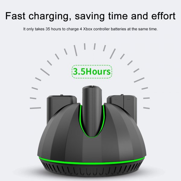 Aolion Batteriladestasjon til Xbox-spillkontroller