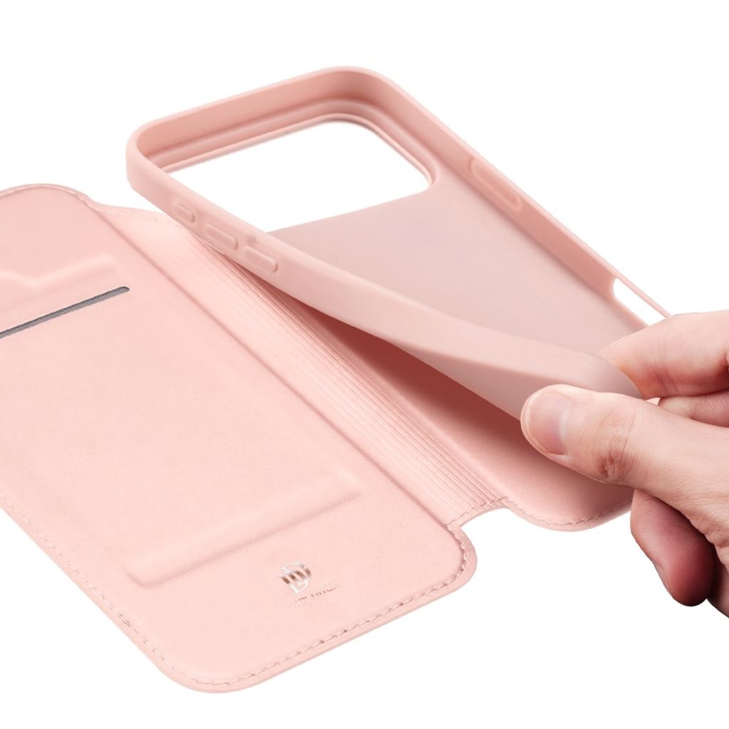 Dux Ducis iPhone 17 Pro/iPhone 18 Pro Etui Skin Pro Series Rosa