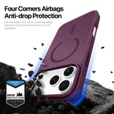 Dux Ducis iPhone 17 Pro Max/iPhone 18 Pro Max Deksel Yind Series MagSafe Rød