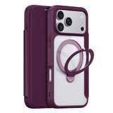 Dux Ducis iPhone 17 Pro Max/18 Pro Max Etui Skin X Pro Series Kickstand MagSafe Rød