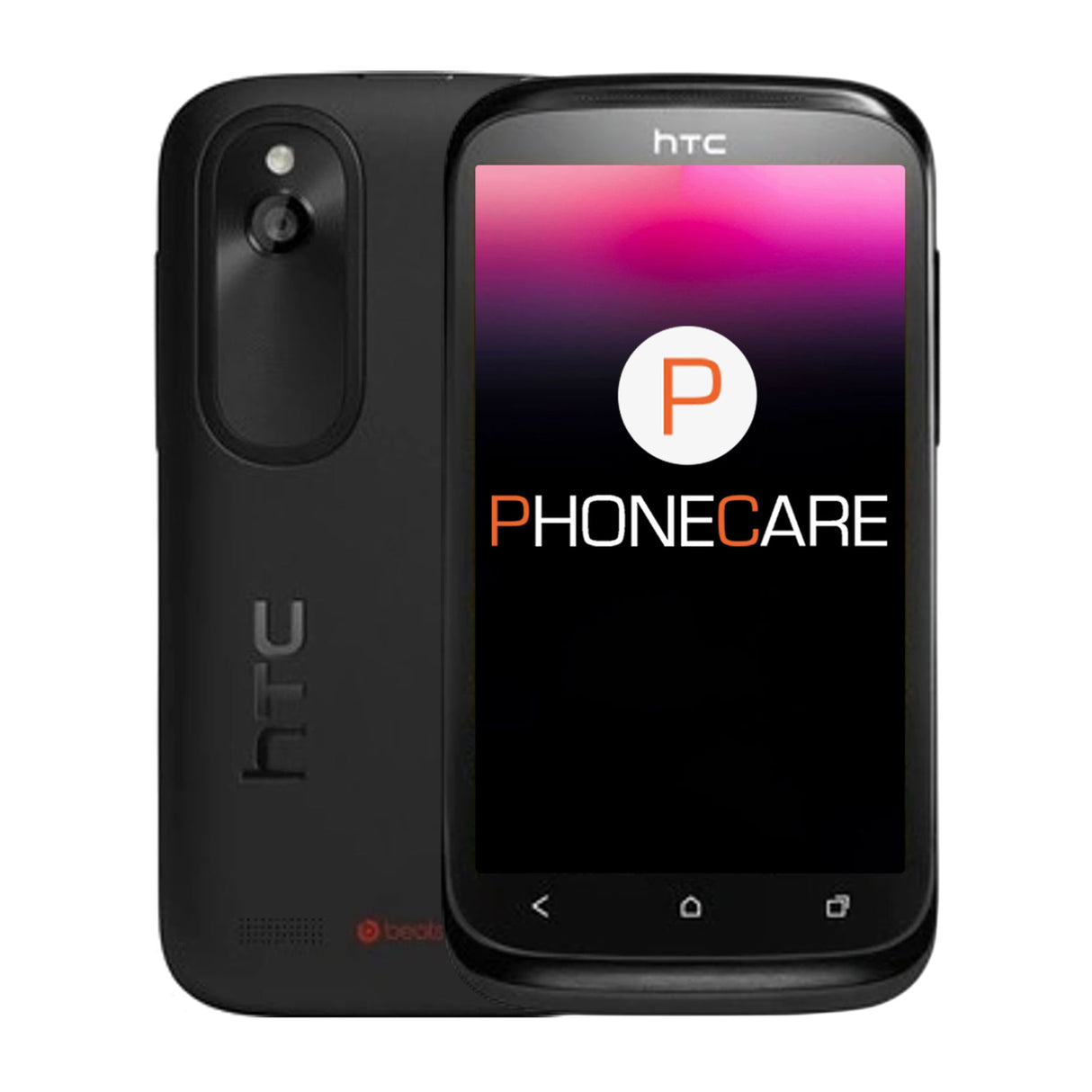 Brukt HTC Desire X 4GB Svart – Brukt tilstand
