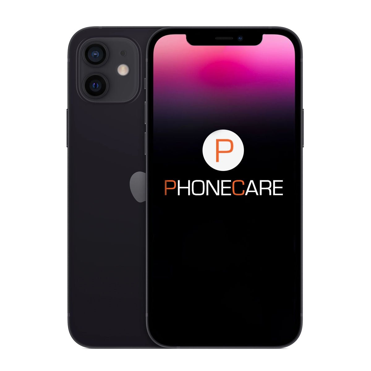 Brukt iPhone 12 64GB Svart – God tilstand