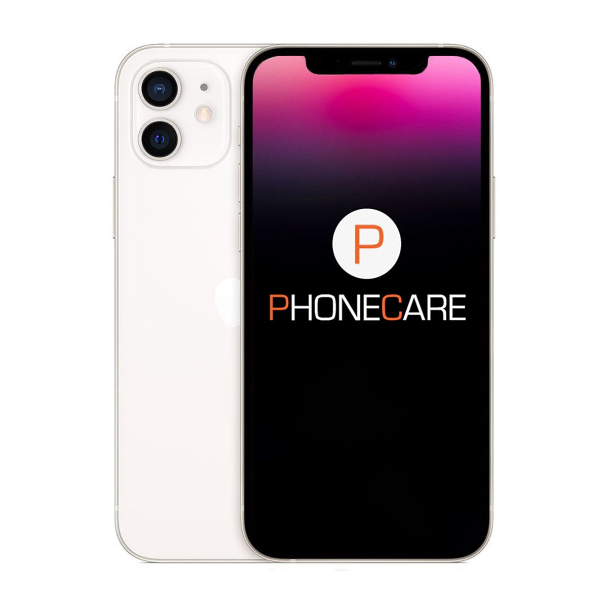 Brukt iPhone 12 64GB Hvit – Svært god stand
