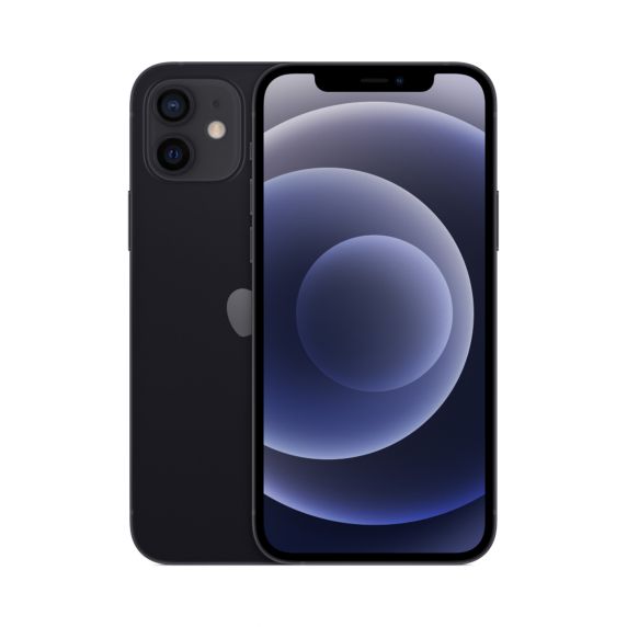 Brukt iPhone 12 Mini 64GB Svart – Svært god stand