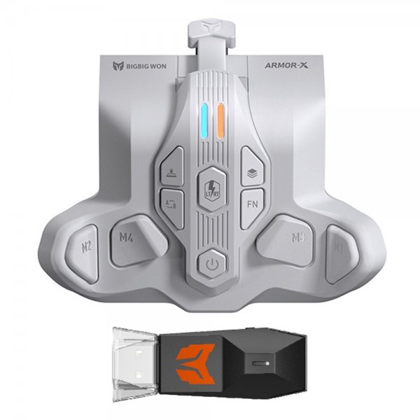 BIGBIG WON ARMOR-X Pro Trådlös Baksideknappemodul Hvit