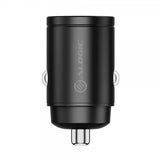ALOGIC Mobillader til bil 30W Rapid Power Mini Bil-lader 2xUSB-C