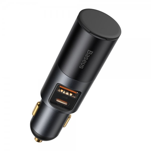 Baseus Mobillader til bil Share Together USB-C & USB-A 120W Svart