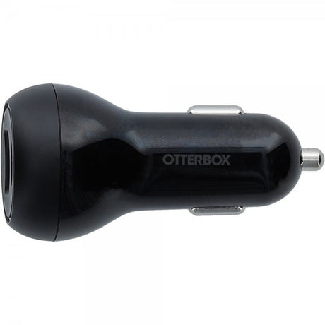 Otterbox Mobillader til bil USB-C 20W & USB-A 12W Svart