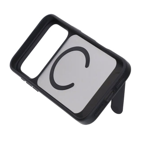 iPhone 17 Pro Deksel med stativ MagSafe Svart