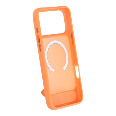 iPhone 17 Pro Max Deksel med stativ MagSafe Oransje