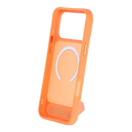 iPhone 17 Pro Deksel med stativ MagSafe Oransje