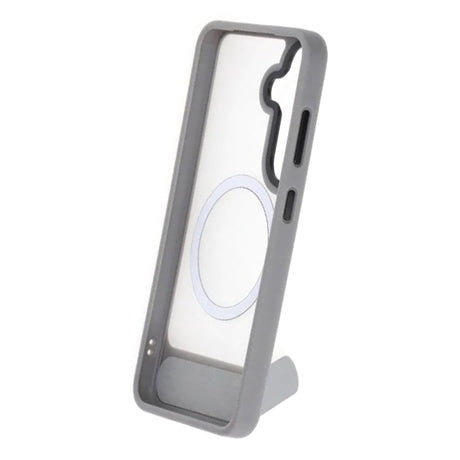 Samsung Galaxy S25 Deksel med stativ MagSafe Grå