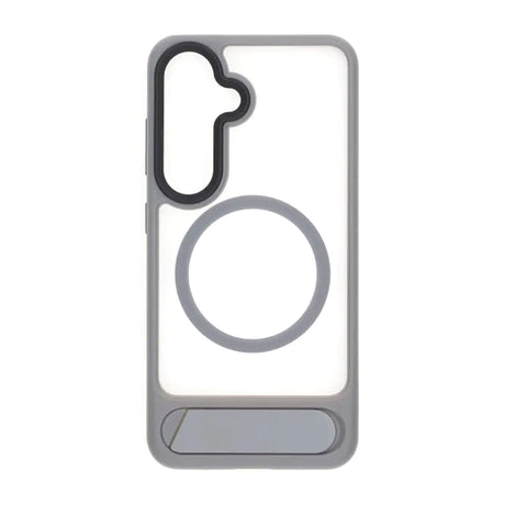 Samsung Galaxy S25 Deksel med stativ MagSafe Grå