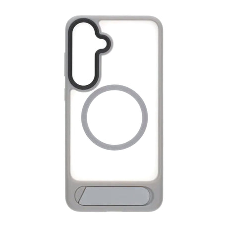 Samsung Galaxy S25 Plus Deksel med stativ MagSafe Grå